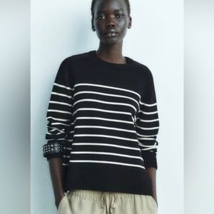ZARA Striped Sweater